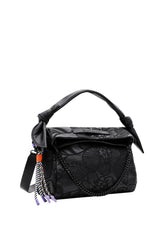Desigual M Embroidered Floral Bag